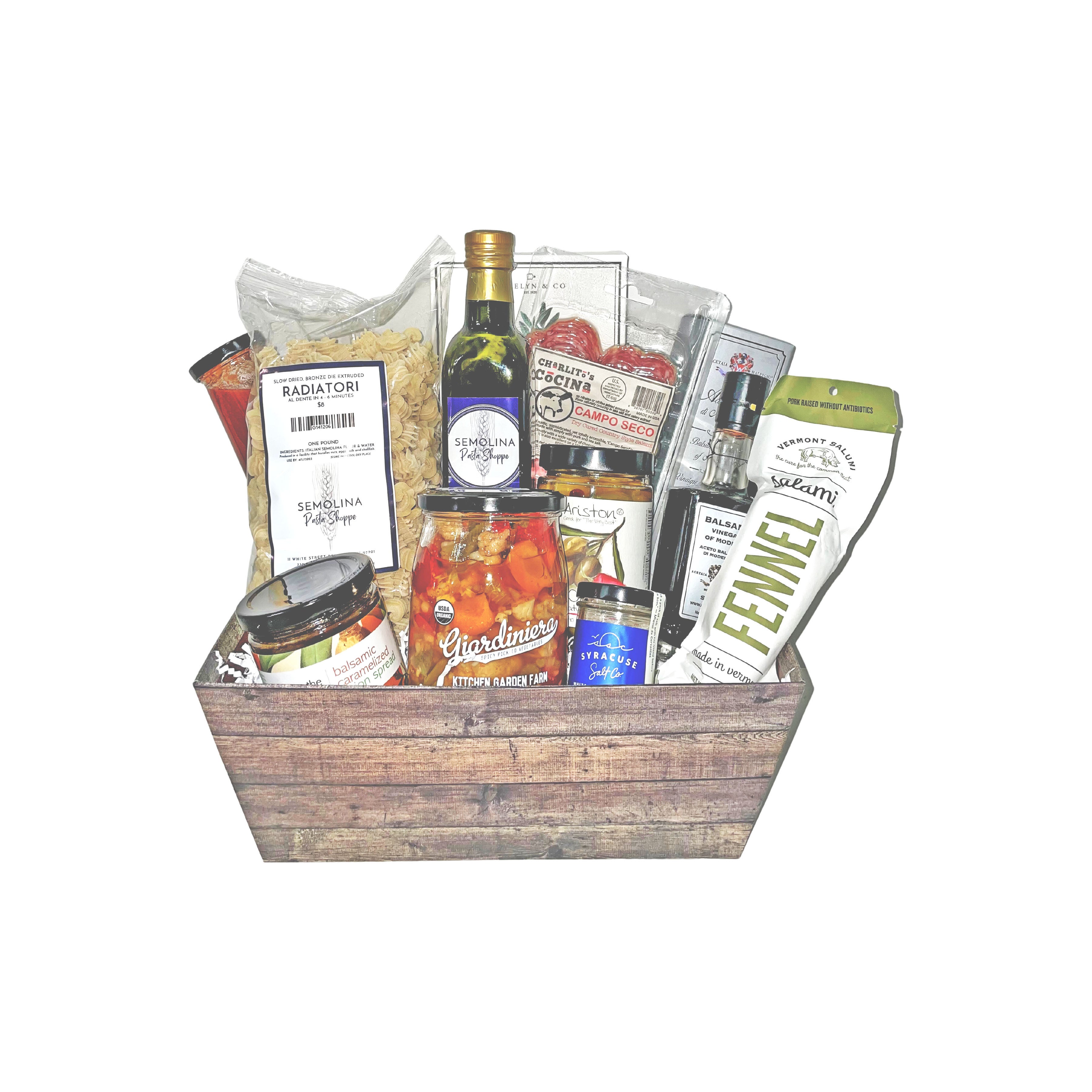 Gourmet Pantry Gift Basket | Semolina Pasta Shoppe